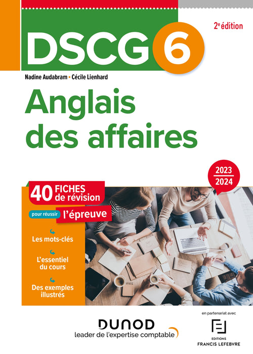 DSCG 6 - Anglais des affaires - Fiches 2023-2024