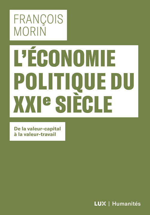 L'économie politique du XXIe siècle