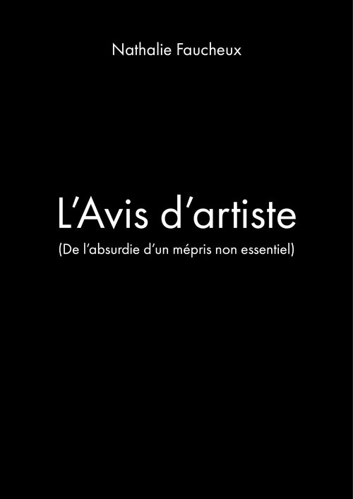 L'Avis d'artiste