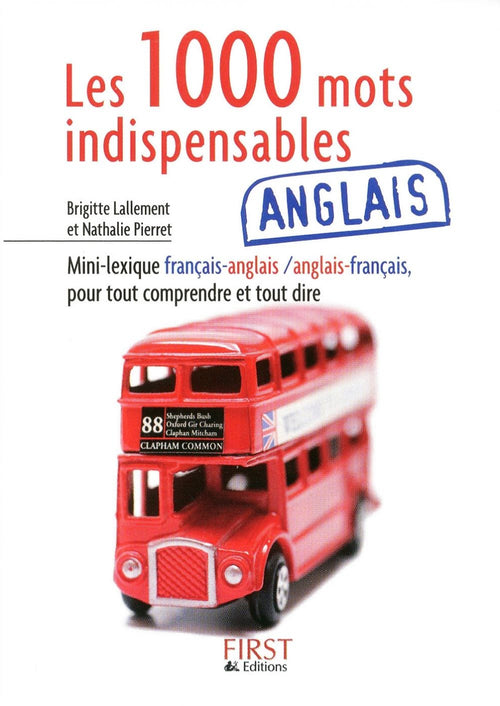 Petit livre de - Les 1000 mots indispensables en anglais