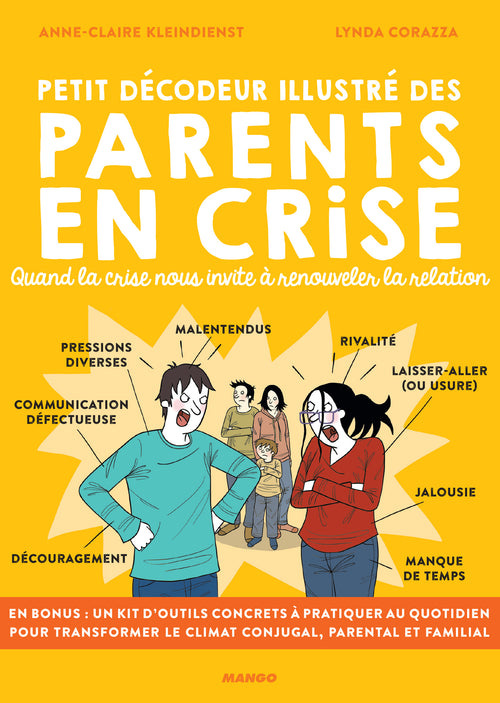 Petit décodeur illustré des parents en crise