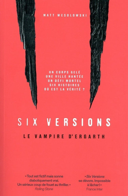 Six versions - Tome 4 Le vampire d'Ergath