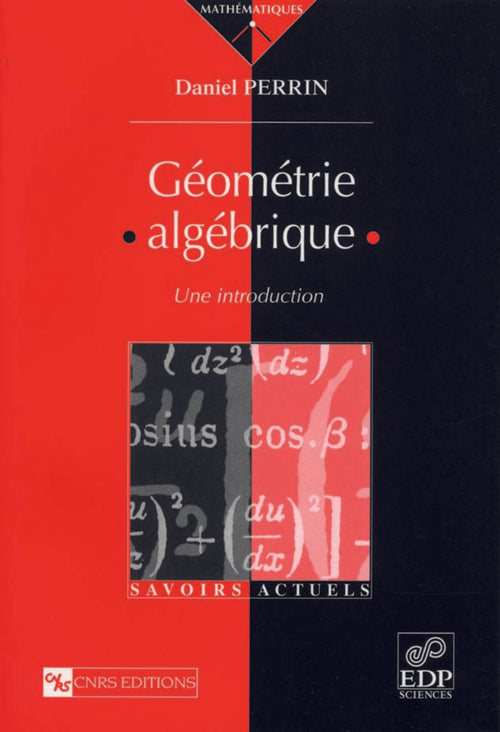 Géométrie algébrique